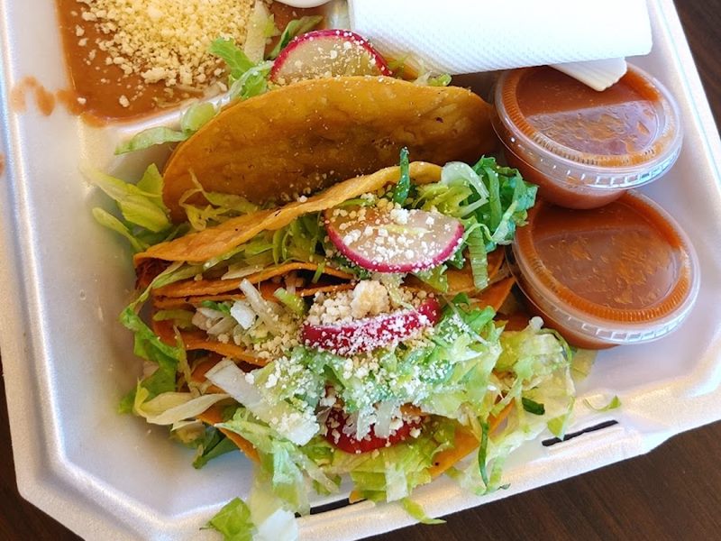 Jector's Burritos food